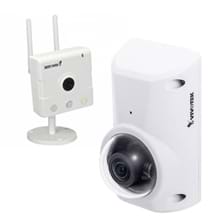 Cube IP Cameras are compact solutions designed for indoor surveillance. Their elegant design makes it an ideal solution for offices, shops, and homes.